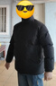 GENIOLAMODE棉服男纯色百搭立领棉衣加厚保暖外套休闲男女同款面包服 实拍图
