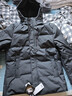 雪中飞鹅绒羽绒服男士短款脱卸帽加厚保暖休闲商务秋冬外套男装195 实拍图