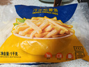 蓝威斯顿 3/8原味冷冻粗薯条1kg 线下同款 空气炸锅食材油炸食品预制菜 实拍图