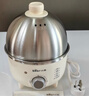 小熊（Bear） 煮蛋器 小型家用电蒸锅智能定时不锈钢蒸蛋器自动断电蒸锅鸡蛋羹迷你鸡蛋器易操作 单层 【旋钮定时+304不锈钢】ZDQ-B07C3 实拍图