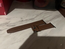 MSSM适用苹果手表表带apple watch小牛皮iwatch S11/ultra3/S10/9/8/SE3针扣真皮表带 咖色42/41/40/38 实拍图