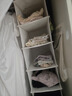 圆本布艺棉麻衣柜悬挂式收纳挂袋分层神器宿舍衣物包包整理袋大容量 实拍图
