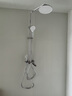 九牧（JOMOO） 淋浴花洒套装全套增压莲蓬头手持喷头浴室卫浴带喷枪可升降 【自动除垢款】喷枪花洒36647 实拍图