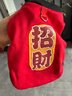 憨憨乐园狗狗猫咪衣服宠物泰迪幼犬柯基小型犬秋冬装服饰用品 招财款L号 实拍图