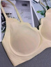 ubras花瓣杯软支撑文胸罩细肩带女士内衣女无钢圈聚拢燕麦奶背勾S 实拍图