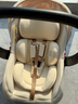 怡戈（Ekobebe）小元宝新生婴儿提篮式儿童安全座椅汽车用宝宝便携车载提篮奶酪白 实拍图