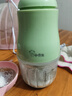 小贝熊【月销过万】小贝熊辅食机婴儿辅食机料理机宝宝迷你电动家用多功能料理机榨汁 【升级8叶刀头】果绿色（单刀单杯） 实拍图