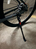 自行车脚撑站脚山地车支架电动车通用脚架可调节公路车停车架 【24-27.5寸通用】可调节-黑色 实拍图