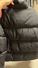 网易严选25新品90鸭绒超蓬羽绒服休闲面包服石墨烯保暖轻量抗菌防泼水 25秋冬立领-静谧黑 2XL 实拍图