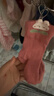 棉奇熊宝宝袜子婴儿春秋纯棉中筒袜新生儿0-6月秋冬无骨袜儿童棉袜4双装 郁金香【秋冬纯棉袜】 4双 6-12月 -建议脚长9-11CM 实拍图