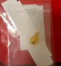 中国黄金（CHINA GOLD）黄金项链女士足金葫芦吊坠转运珠生日情人节礼物送女友老婆 【京速达】足金葫芦吊坠约0.3g*配银链 实拍图