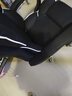 锦汐电脑椅办公椅子电竞椅家用人体工学椅老板椅主播靠背椅皮革转椅 黑色-工学椅【含乳胶坐垫】 实拍图