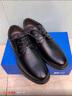 回力官方皮鞋男2025冬季加绒正装鞋商务男鞋工作鞋子男 黑色 44 实拍图