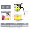 金灶（KAMJOVE） 玻璃茶壶 茶水分离飘逸杯泡茶壶 过滤花茶壶茶道杯茶具泡茶器 K-202/750ml 实拍图