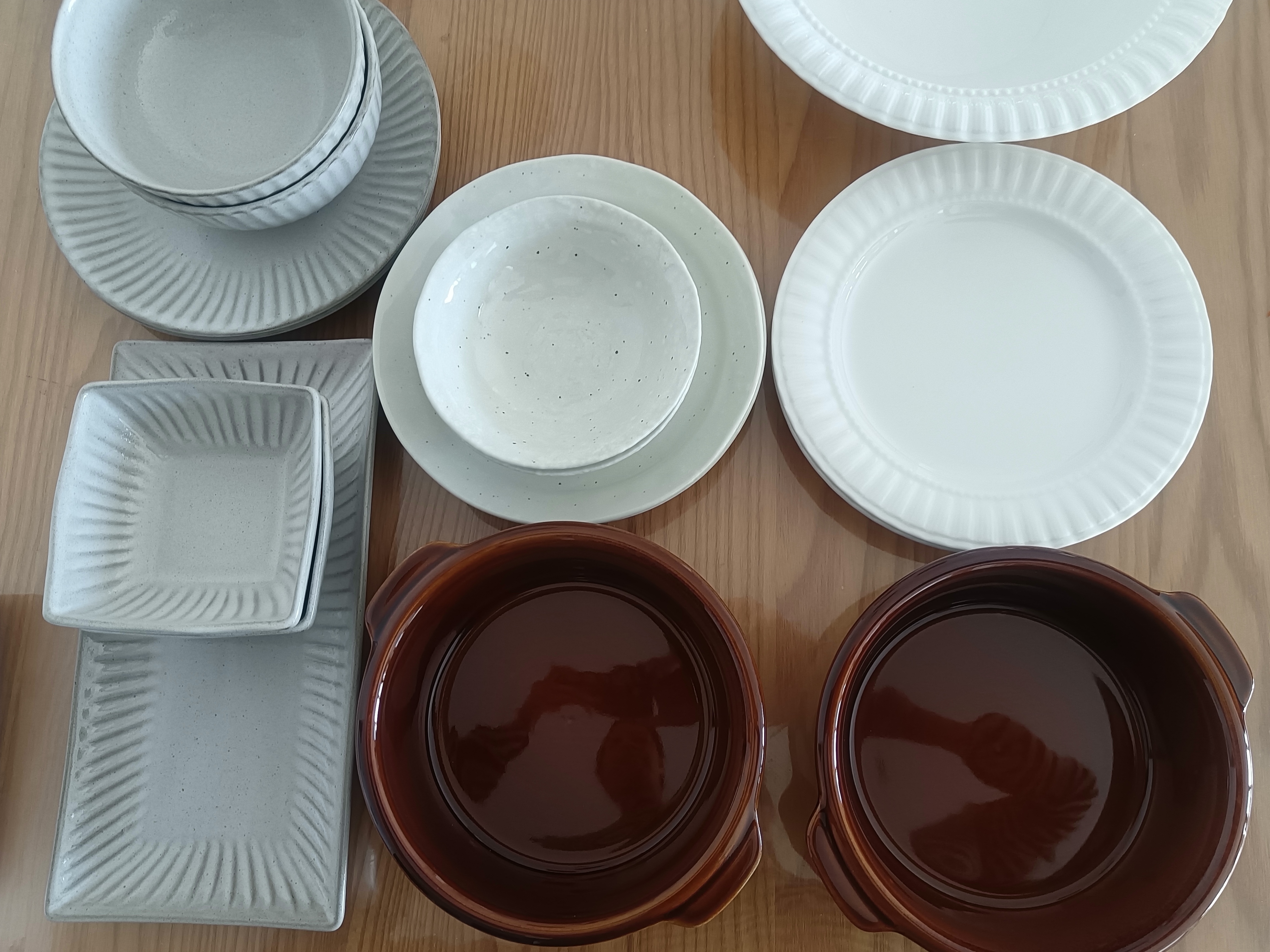 NITORI宜得利家居 厨房餐具茶壶大口盘烤箱烤盘适用多用单柄盘 焦糖系列 多用双耳盘 实拍图