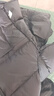 骆驼[黑钻3.0]羽绒服男90%绒秋冬保暖时尚显瘦高蓬羽绒服女 A13CAPN110A5，幻影黑 ，中性（金箔内） 3XL 实拍图