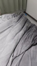 海澜之家（HLA）牛奶绒四件套防静电高端双面亲肤珊瑚绒床单被套简约风床品套件 渐变风暮雪 四件套 床单款 被套2*2.3m 床单2.3*2.5m 实拍图