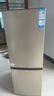 海尔（Haier）家用双开门小型两门电冰箱风冷无霜二门超薄保鲜出租房170升节能省电 国家以旧换新补贴超级618 【182升冰箱】小型直冷+节能低噪+高1.41米 实拍图