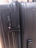爱华仕行李箱24英寸拉杆箱男大容量旅行箱女密码箱托运多功能皮箱燕尾黑 实拍图
