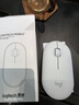 罗技（Logitech）LOGITECH PEBBLE鼠标 无线蓝牙鼠标 办公静音鼠标 女性鼠标对称鼠标 鹅卵石造型 米白色 实拍图