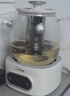美的（Midea）花漾0胶水全玻璃养生壶 多功能煮茶壶 母婴烧水壶 恒温电热水壶 全自动一体煮茶器1.2L YS12B302J 实拍图