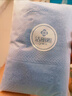 洁丽雅（Grace）7A抗菌毛巾加厚加大纯棉成人素色良品洗脸大毛巾2条装 棕色+灰色 实拍图