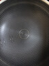 康巴赫炒锅不粘锅316L不锈钢炒菜锅32cm蜂窝平底煎炒锅电磁炉燃气灶通用 实拍图