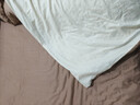 MIDO HOUSE铭都床上用品全棉磨毛四件套纯棉秋冬季床单被套60支A类四件套200X230汝窑白 实拍图