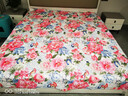 富安娜家纺床上四件套纯棉100%全棉床品床单被套单双人套件203*229cm家居馆 实拍图