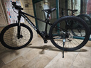 千里达M985ELITE山地自行车禧玛诺21速油压碟刹学生成人通勤上班单车 玄武黑- 21速 27.5*15寸 推荐:150-170cm左右 实拍图