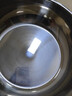 【不锈钢】和面盆厨房烘焙家用火锅盆洗菜打蛋汤锅盆醒面盆料理盆 32cm【热卖款】不锈钢 和面盆 实拍图
