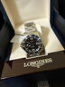 浪琴（LONGINES）瑞士手表 康卡斯潜水系列 机械钢带男表圣诞礼物L37424566 实拍图