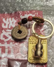 京川旭五路财神令牌十二生肖本命年太岁挂件纳五方福吉祥招财护身钥匙扣 【生肖马】五路财神招财牌 实拍图