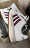 adidas ENTRAP美式校园风运动少年感复古篮球风板鞋男女阿迪达斯 白色/红色   38.5 实拍图