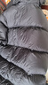 江南布衣（JNBY）【白月光】商场同款25冬新品羽绒服A型宽松侧拉链5X0C10110 001/本黑 L 实拍图