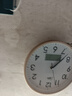 康巴丝（Compas）挂钟客厅2025款简约办公日历钟表石英钟表挂墙时钟 3221Y日历金色 实拍图