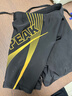 匹克泳裤男士泳衣抗氯舒适平角速干身温泉度假专业游泳裤黑金 M 实拍图