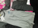 恒源祥青少年秋衣秋裤男纯棉大童学生保暖内衣套装内穿打底抗菌全棉毛衫 圆领-深灰盾牌 M 【建议120斤以下】 实拍图