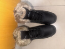 全洲狼 雪地靴男冬季新款东北棉鞋男大码抗寒防水加绒保暖轻便防滑靴子 黑色棉鞋A926-加强版 加绒 42 (260mm) 实拍图