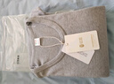 红豆内衣男纯棉秋衣秋裤全棉V领薄款保暖内衣套装 浅麻灰 实拍图