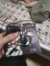 觅声双子座入耳式有线耳机HiFi级高音质专业听声辨位fps电脑游戏电竞专用带麦音乐吃鸡三角洲可换线 黑玉-3.5mm无麦-双磁双腔动圈 实拍图