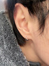 自由说星辰耳环男士轻奢小众高级感耳圈女设计感耳钉个性痞帅潮男耳饰品 耳钉单只 实拍图