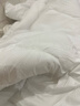富安娜 舒暖 纤维被子冬季被芯 双人磨毛冬厚被 约7斤 230*229cm 白色 实拍图