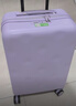 不莱玫行李箱女拉杆箱男旅行箱大容量学生托运密码箱子22英寸plus 紫色 实拍图