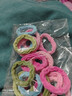 高弹力无接缝发圈不伤发新款海盐蓝多巴胺皮筋扎头发头绳高马尾 多巴胺混装【20条】五颜六色 实拍图
