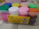得力儿童24色超轻粘土DIY橡皮泥非彩泥套装玩具男女孩节日生日礼物 实拍图