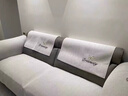 虹原风尚 雪尼尔沙发垫子四季通用坐垫防滑沙发罩皮沙发2026新款贵妃定制 映蝶-深灰色【柔软雪尼尔】 搭配尺寸联系客服推荐 实拍图