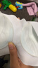 ubras无尺码轻薄浪花领文胸透气内衣女聚拢承托无钢圈胸罩 烟灰蓝色 均码 mini版（80-100斤）背勾文胸 实拍图
