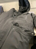 迪卡侬（DECATHLON）男女防风防水外套加厚保暖棉衣棉服棉袄男中长款派克大衣NH900 男款-黑色-NH900 S 实拍图