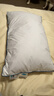 京东京造五星级酒店羽绒枕头 优质白鹅绒蓬松柔软成人男女枕芯  单只中枕 实拍图